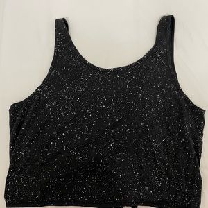 Lululemon cropped tank top